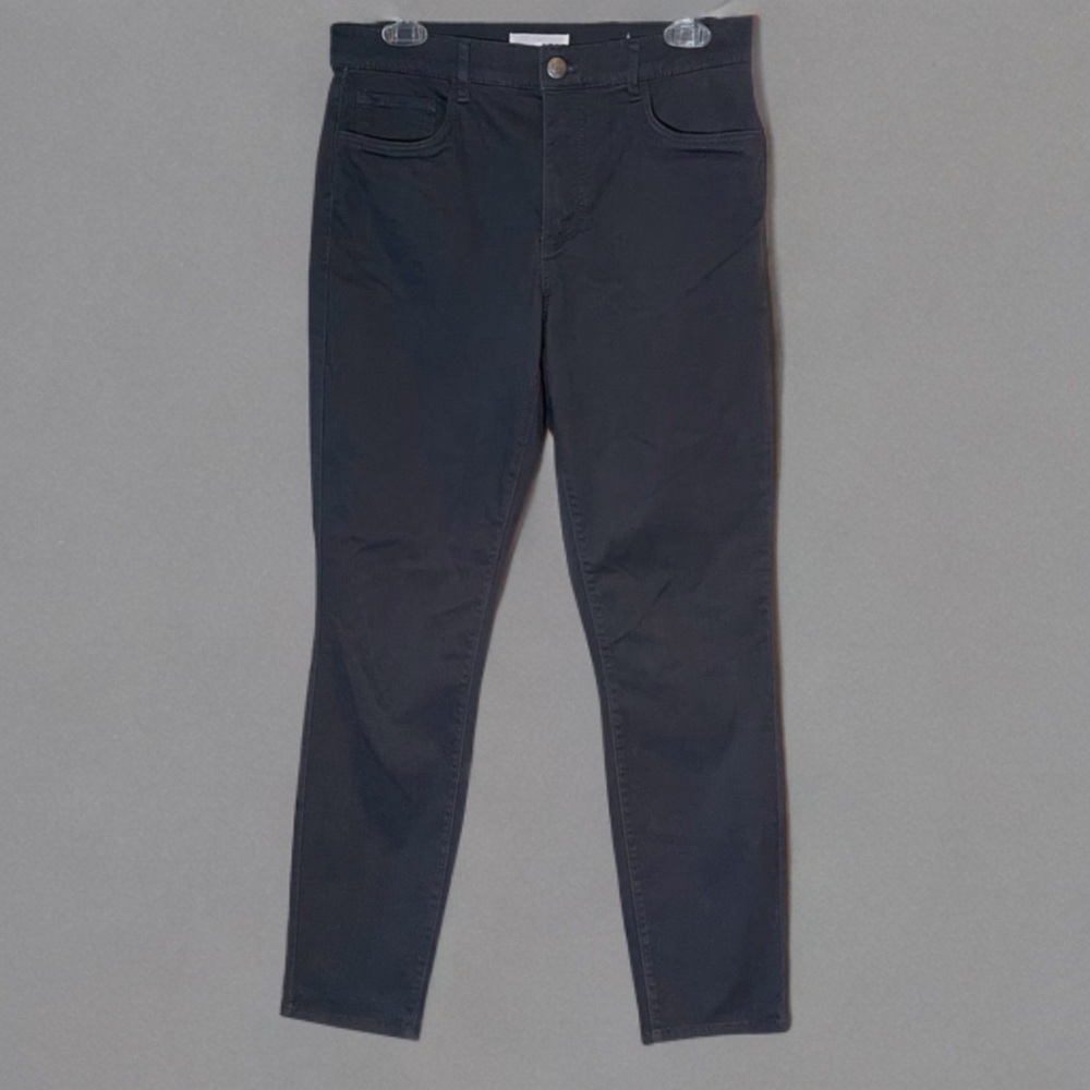 Made and Loved Loft Gray straight leg pants